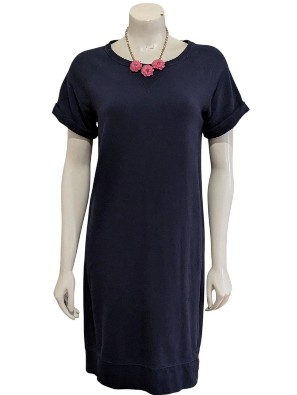 Goodthreads Navy Heritage Fleece Dress Size XS